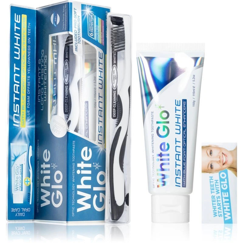 White Glo Instant White Set per la cura dentale