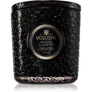 VOLUSPA Maison Noir Ambre Lumiere candela profumata 850 g