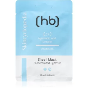 Skincyclopedia 2% Hyaluronic Acid Complex + Vitamin B5 maschera in tessuto 20 ml