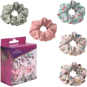 Disney Princess Scrunchies elastico per capelli per bambini 5 pz