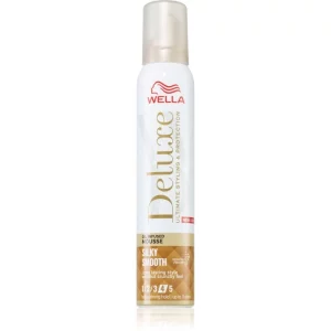 Wella Deluxe Silky Smooth fissante in mousse effetto nutriente 200 ml