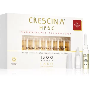 Crescina Transdermic 1300 Re-Growth trattamento per la crescita dei capelli da donna 20x3,5 ml
