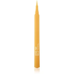 3INA The Color Pen Eyeliner eyeliner in pennarello colore 137 - Yellow 1 ml