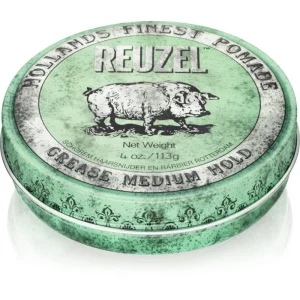 Reuzel Hollands Finest Pomade Grease pomata per capelli fissaggio medio 113 g