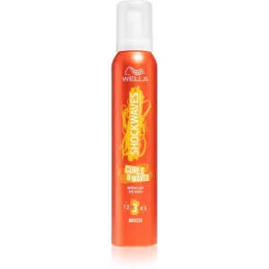 Wella Shockwaves Curls & Waves mousse per ricci estremi 200 ml