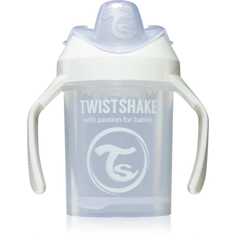 Twistshake Training Cup White bicchiere salvagoccia 230 ml