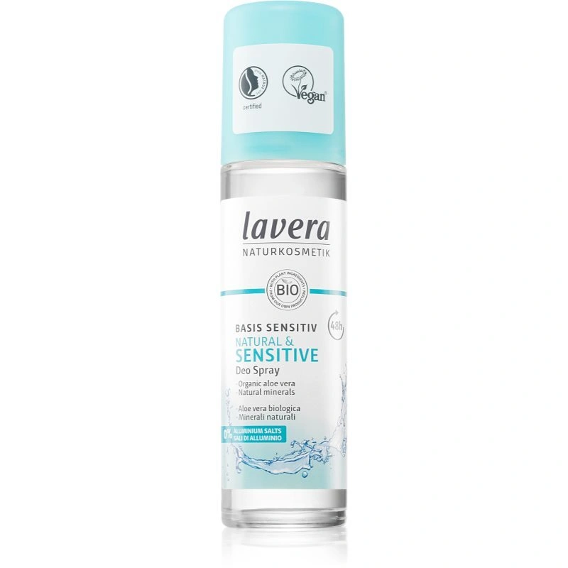 Lavera Basis Sensitiv deodorante con diffusore 48 ore 75 ml