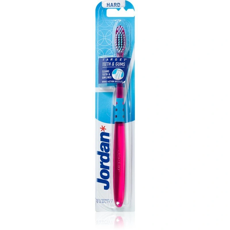 Jordan Target Teeth & Gums Hard spazzolino da denti 1 pz