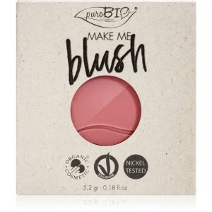 puroBIO Cosmetics Long-lasting Blush Refill blush lunga durata ricarica 5.2 g