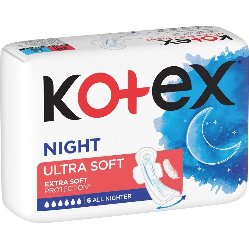Kotex Ultra Soft Night assorbenti 6 pz
