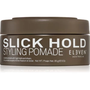 Eleven Australia Slick Hold Styling Pomade pasta modellante per un fissaggio extra forte con brillantezza intensa 85 g