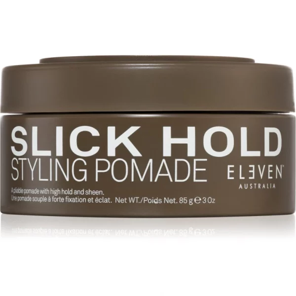 Eleven Australia Slick Hold Styling Pomade pasta modellante per un fissaggio extra forte con brillantezza intensa 85 g