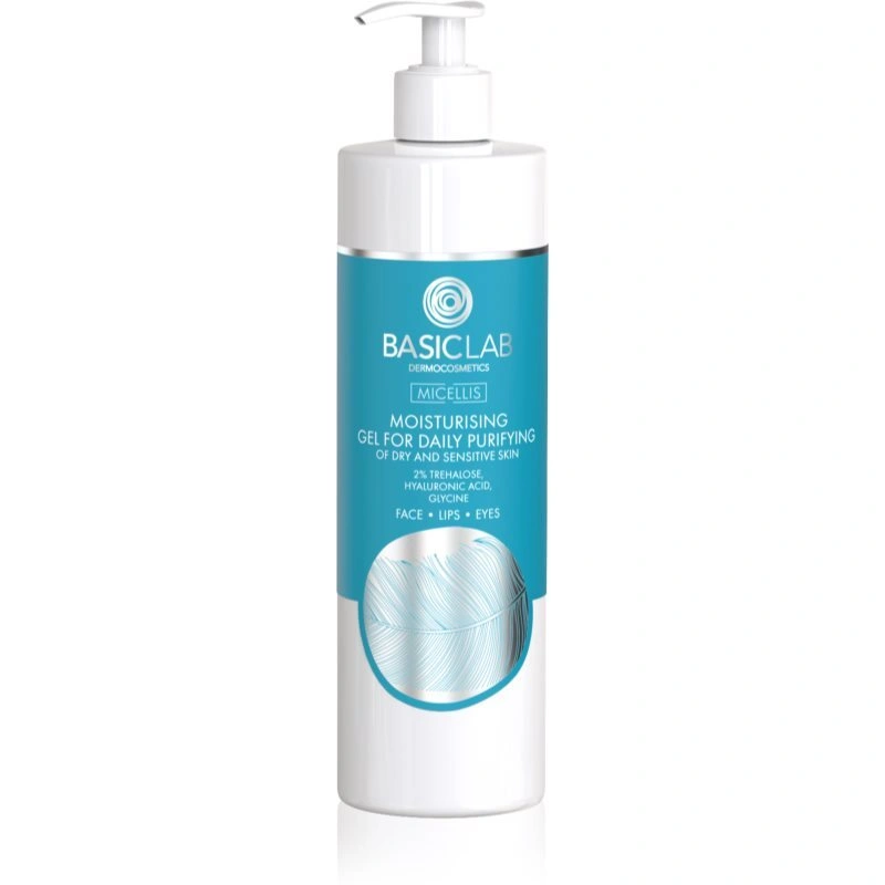 BasicLab Dermocosmetics Micellis gel detergente idratante per pelli secche e sensibili 300 ml