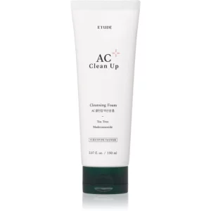 ETUDE AC Clean Up Cleansing Foam mousse detergente per pelli problematiche, acne 150 ml
