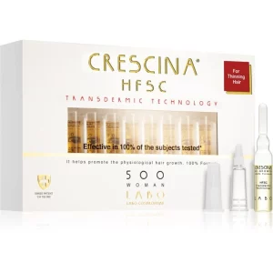 Crescina Transdermic 500 Re-Growth trattamento per la crescita dei capelli da donna 20x3,5 ml