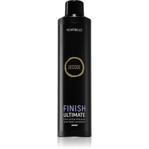 Montibello Decode Finish Ultimate Spray lacca per capelli fissante extra forte resistente all'umidità 400 ml