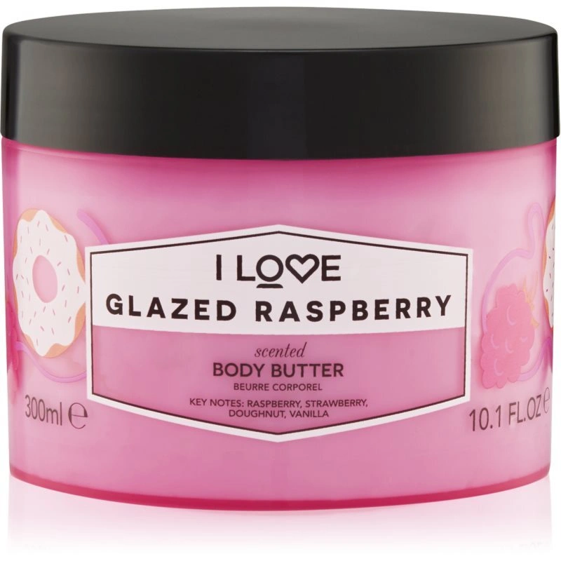 I Love Glazed Raspberry burro corpo 330 ml