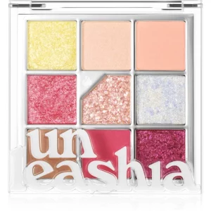 Unleashia Glitterpedia Eye Palette palette di ombretti colore No.7 All of Peach Ade 6.2 g