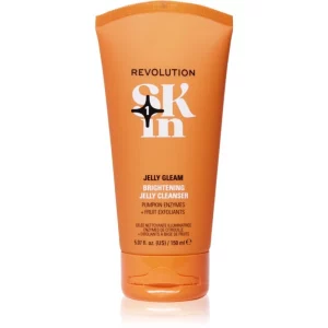 Revolution Skincare Be Bright Natural Fruit AHA Brightening Jelly Cleanser gel detergente illuminante 150 ml