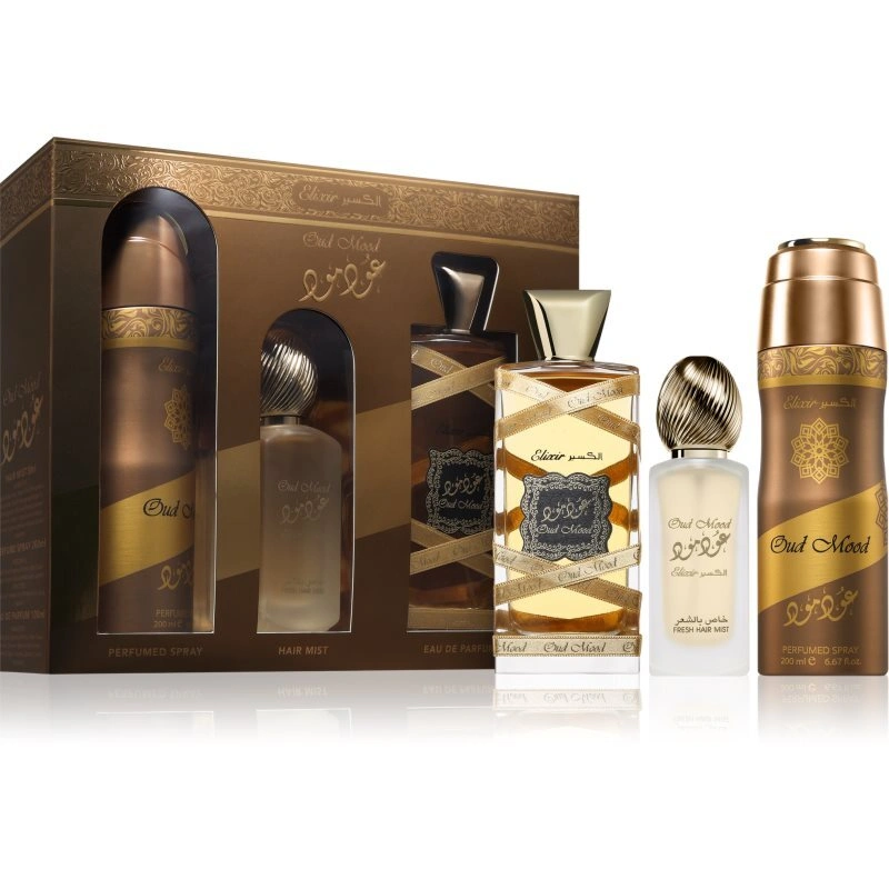 Lattafa Oud Mood Elixir confezione regalo unisex 1 pz