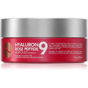 Medi - Peel Hyaluron Rose Peptide 9 pad al silicone per la zona sotto gli occhi 60 pz