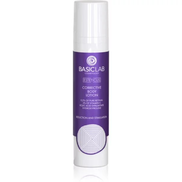 BasicLab Cosmetology Esteticus crema correttrice notte per il corpo 0.2% Pure Retinal 100 ml