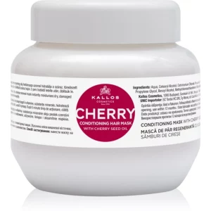 Kallos KJMN Professional Cherry maschera idratante per capelli rovinati 275 ml