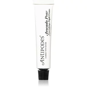 Antipodes Avocado Pear Collagen-Boosting Night Cream crema notte nutriente per il viso 15 ml