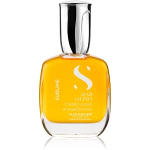 Alfaparf Milano Semi di Lino Sublime Cristalli olio idratante per capelli brillanti e morbidi 30 ml