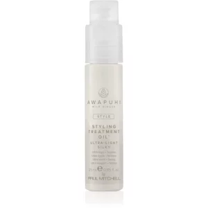Paul Mitchell Awapuhi Wild Ginger Styling Treatment Oil olio rigenerante per capelli rovinati e secchi 25 ml