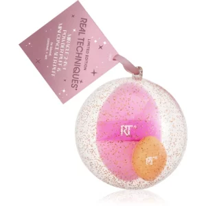 Real Techniques Miracle 2-in-1 Powder Puff Ornament spugnetta per fondotinta 2 pz