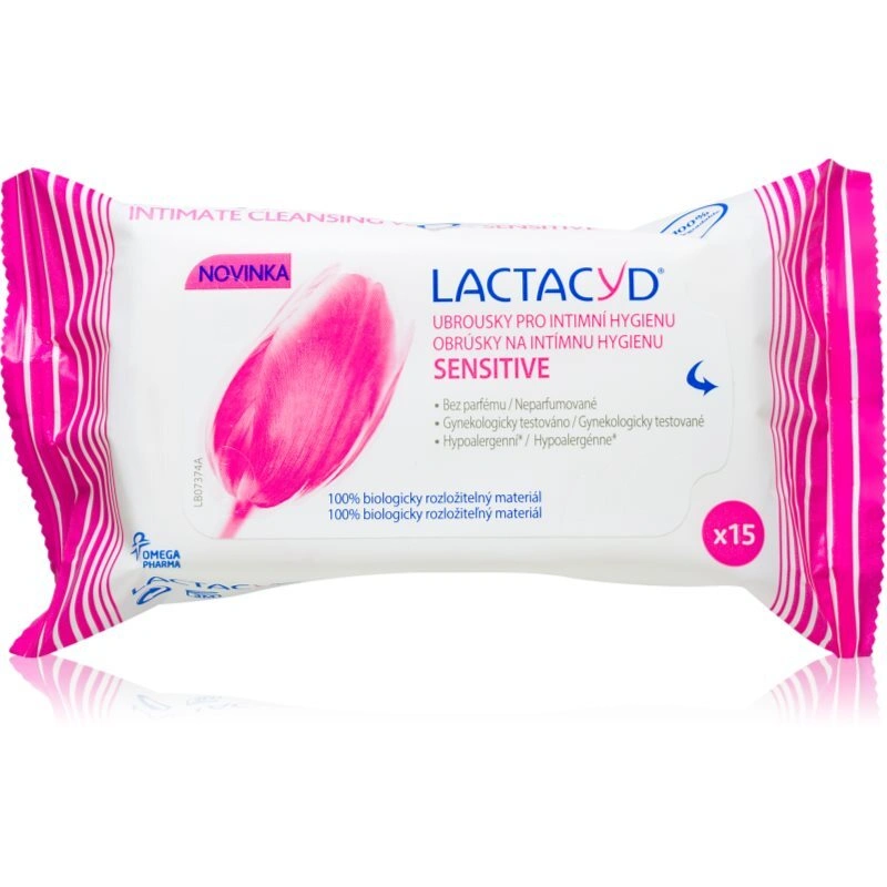 Lactacyd Sensitive salviette per l'igiene intima 15 pz