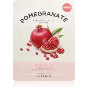 It´s Skin The Fresh Mask Pomegranate maschera in tessuto per una pelle illuminata e vitale 20 g