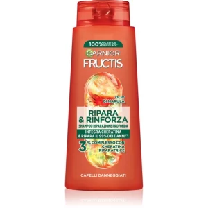Garnier Fructis Ripara & Rinforza shampoo rinforzante per capelli rovinati 700 ml