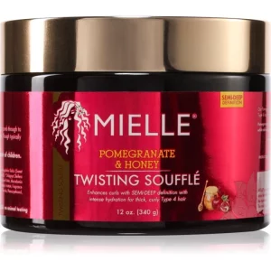 Mielle Pomegranate & Honey Twisting Soufflé crema per capelli per capelli mossi e ricci 340 g