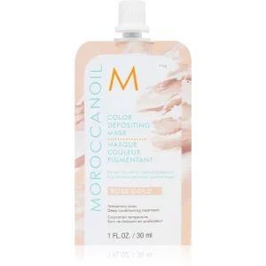 Moroccanoil Color Depositing maschera nutriente delicata senza pigmenti colorati permanenti Rose Gold 30 ml