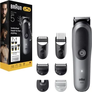 Braun All-In-One Series 5 AIO5520 set per la cura dei capelli e del corpo 7 in 1 1 pz