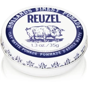 Reuzel Hollands Finest Pomade Clay cera modellante effetto opaco 35 g
