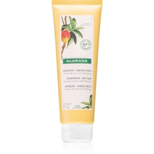 Klorane Mango Leave-in Cream Dry Hair crema senza risciacquo nutriente e idratante 125 ml