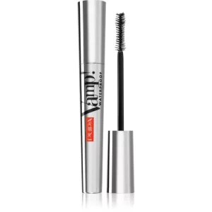 PUPA Milano Vamp! Waterproof mascara waterproof per ciglia voluminose e curve colore 001 Black 9 ml