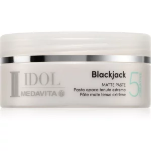Medavita IDOL BlackJack pasta modellante per un fissaggio extra forte per capelli 100 ml