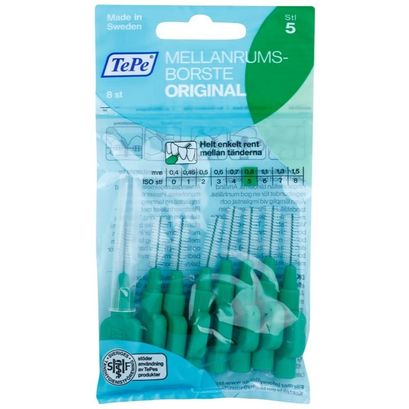 TePe Original scovolini interdentali 0,8 mm 8 pz