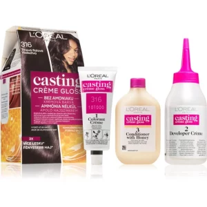 L’Oréal Paris Casting Creme Gloss tinta per capelli colore 316 Plum 1 pz