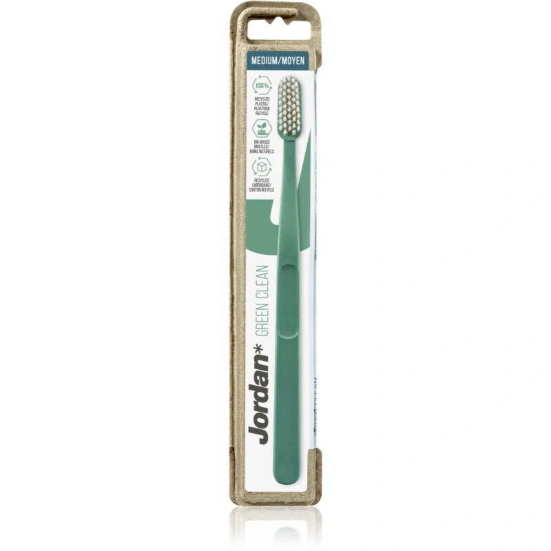 Jordan Green Clean Medium spazzolino da denti 1 pz