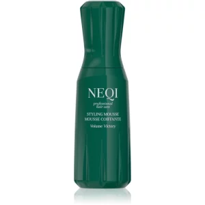 NEQI Volume Victory schiuma modellante per capelli delicati e mosci con termoprotezione 150 ml