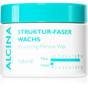 Alcina Structuring Fibrous Wax Natural cera per capelli per un look naturale 50 ml