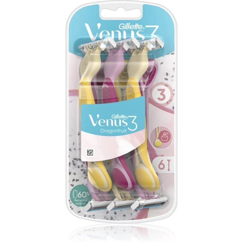 Gillette Venus Dragonfruit rasoi monouso 6 pz