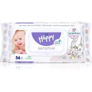 Bella Baby Happy Sensitive salviette detergenti umidificate per bambini 56 pz