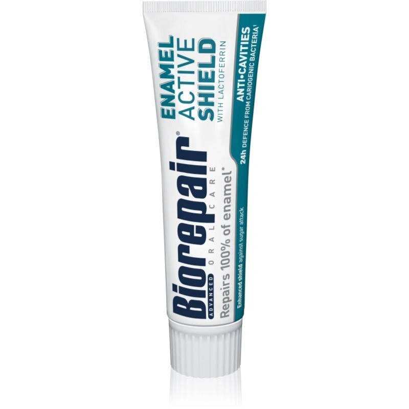 Biorepair Advanced Active Shield dentifricio antiplacca per gengive sane 75 ml