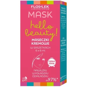 FlosLek Laboratorium Hello beauty! Set confezione regalo per l’applicazione di maschere viso